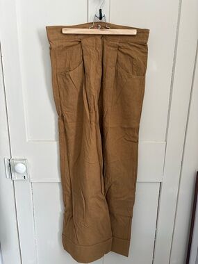 NWOT Tracy Evans linen wide leg pants